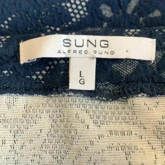 Alfred Sung Top GUC Size  Large - Picture 3 of 5